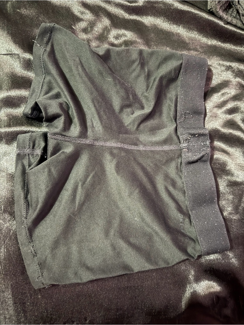 Nike Black Pro Compression Shorts with Branded Waistband - Picture 3 of 3